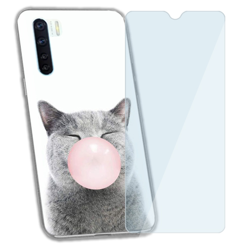 

200 wzorów Etui+szkło Hartowane Do Oppo A91 Plecki