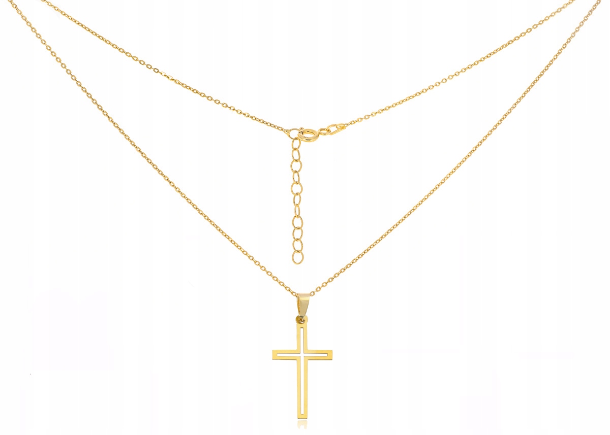 Zlatý Řetízek s křížkem Ryzost 585