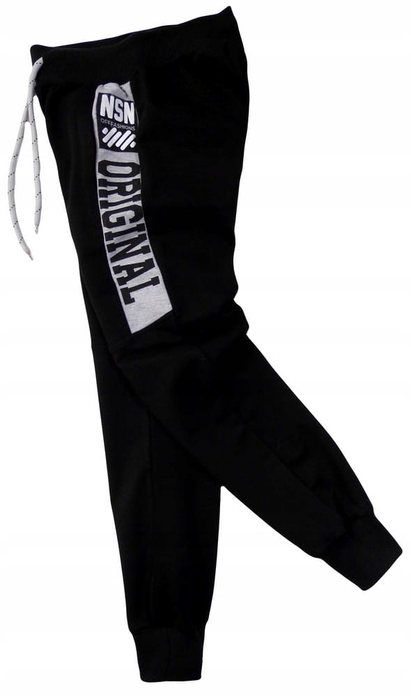 CZARNE nowe SPODNIE dresowe 1526 EMPIRE 9-10Y Turc Płeć chłopcy dziewczynki