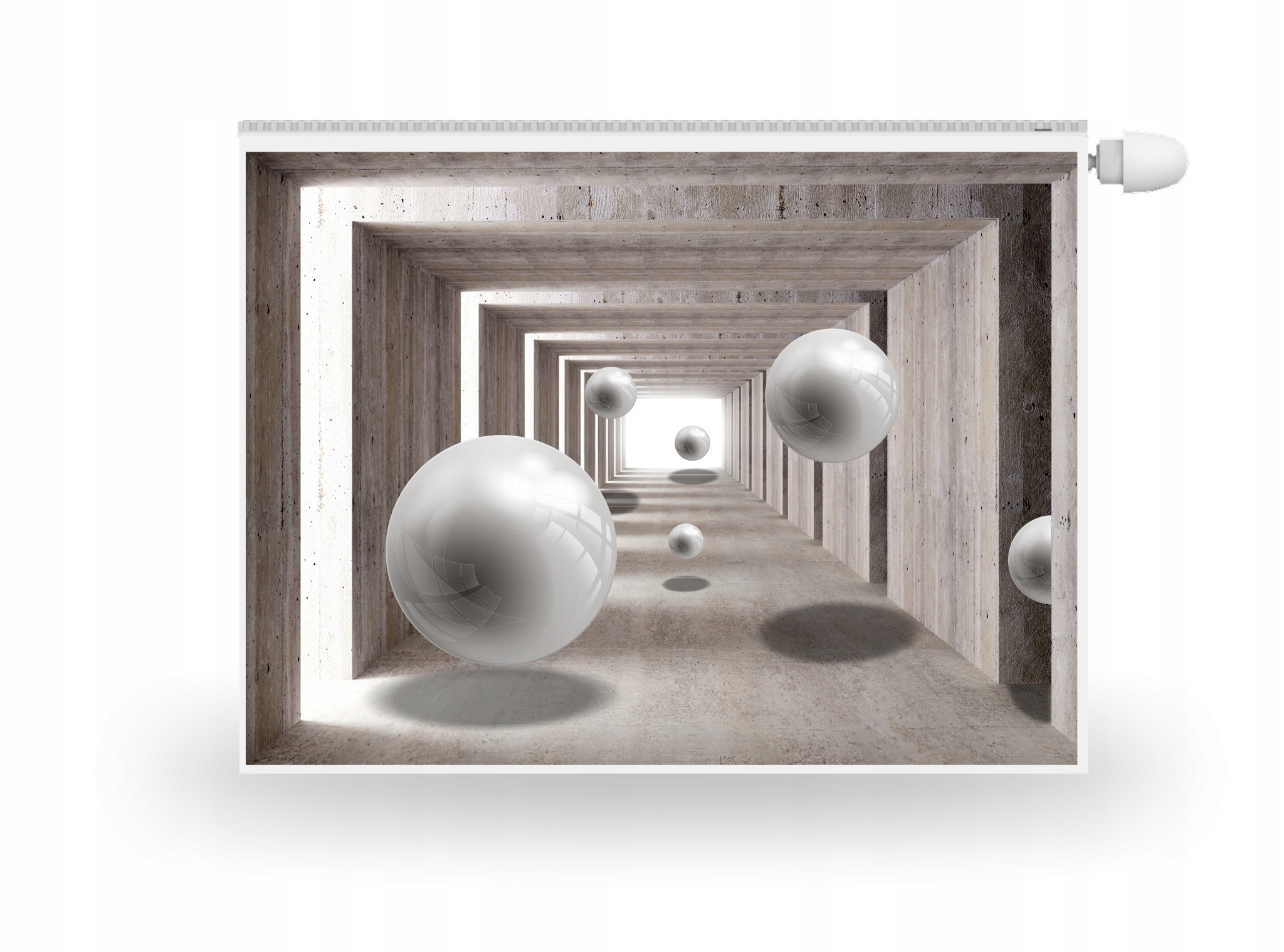 

Mata Magnes Na Kaloryfer Kule Tunel Abstrakt