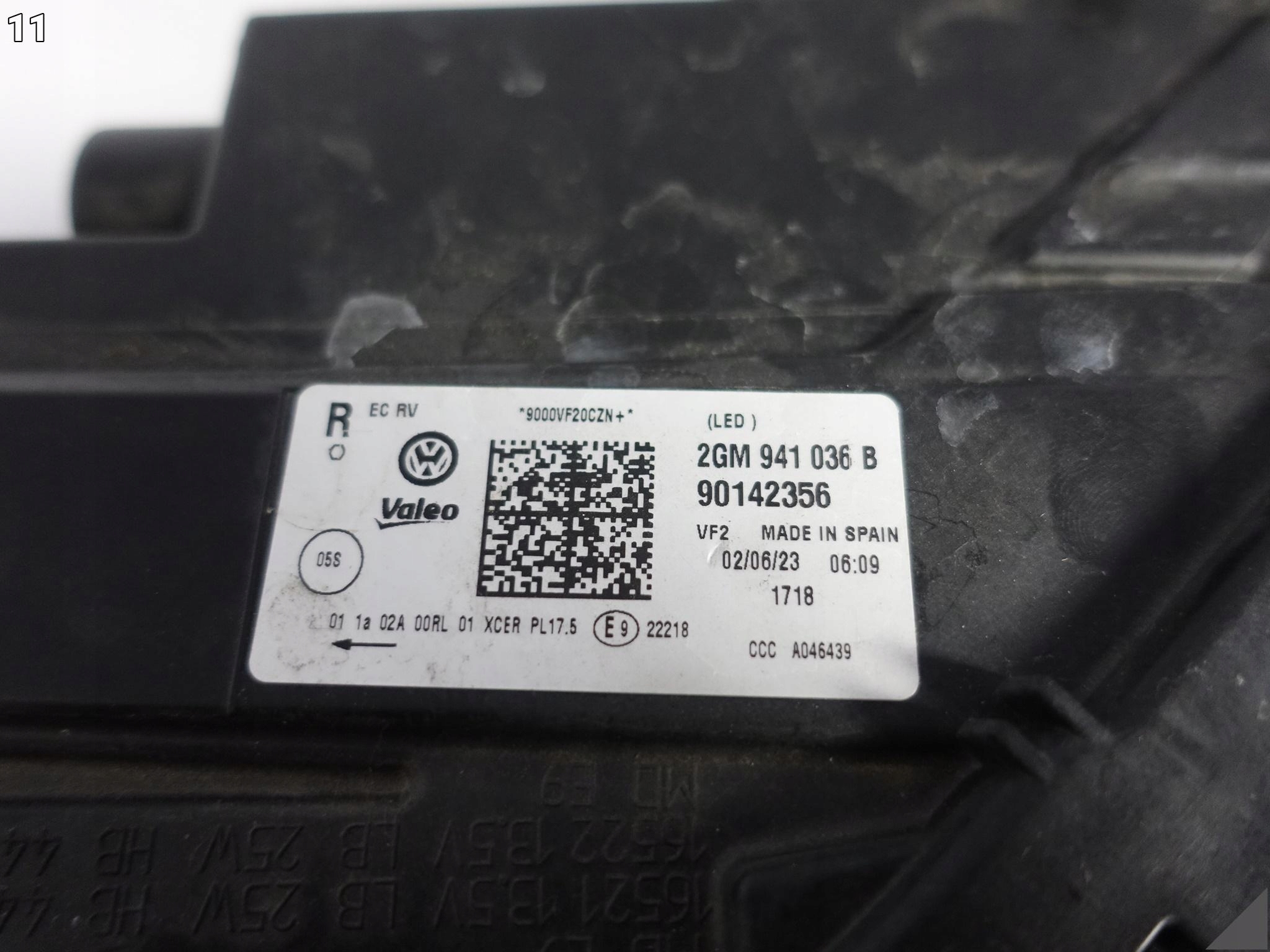VW T-CROSS 2GM 18-23 light FULL LED right front EUROPA *036B*