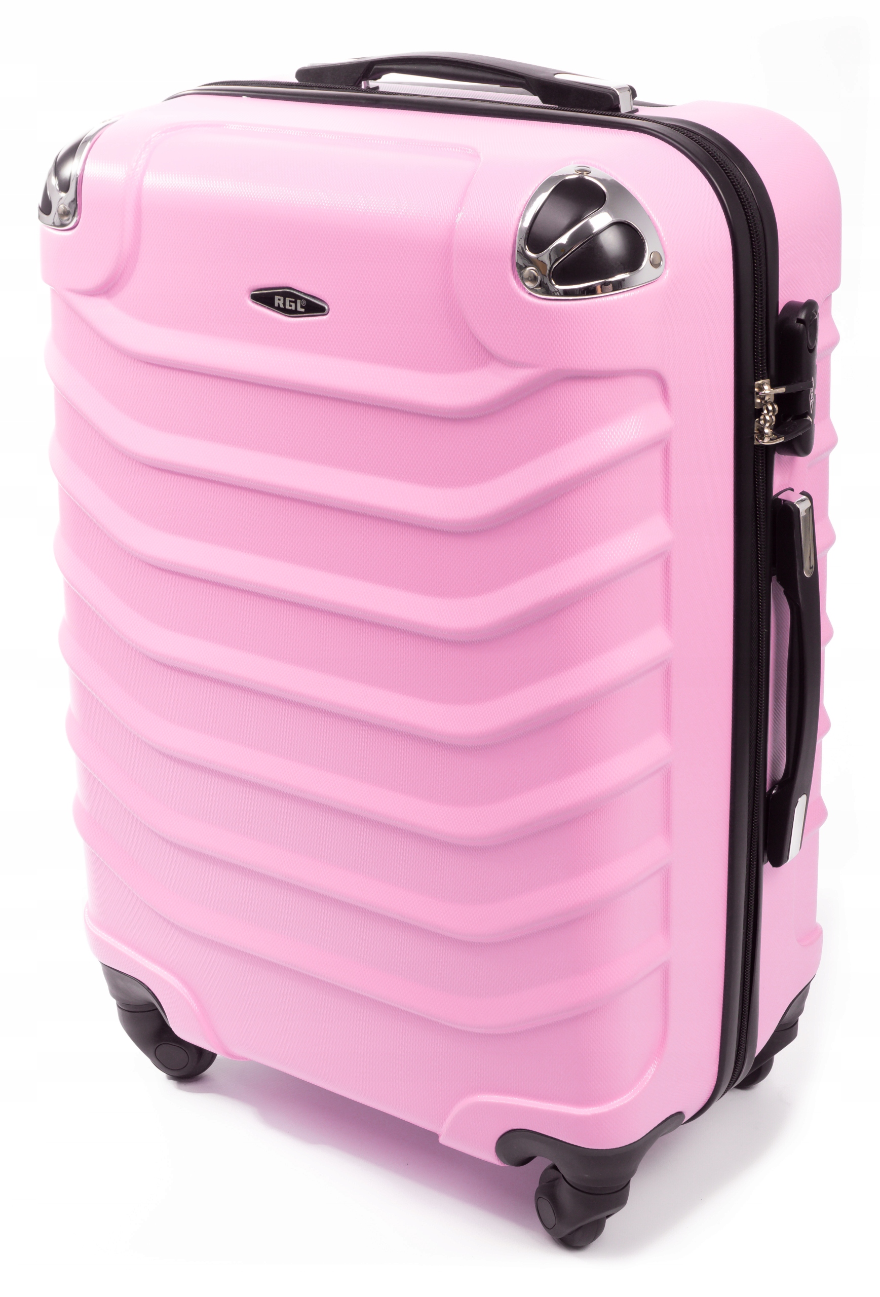 ŚREDNIA WALIZKA XL RGL podróżna TORBA bagaż 4 KOŁA Wysokość 65 cm