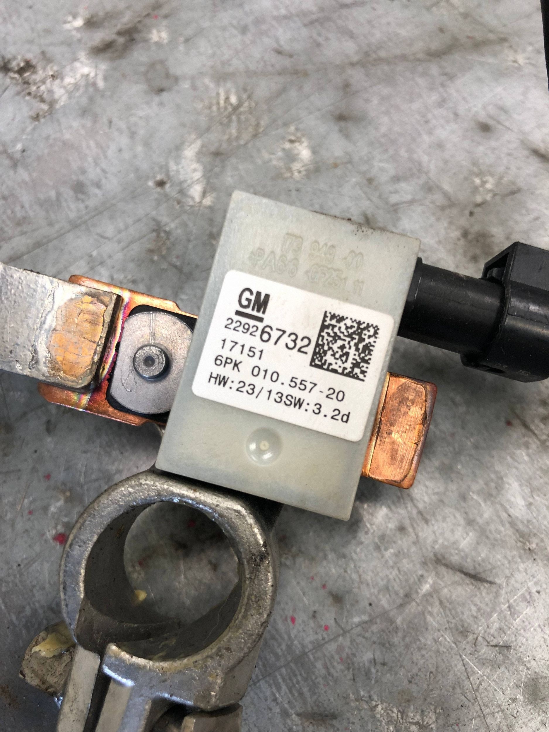 batteriemanagement sensor OPEL ASTRA K 39121714 22926732