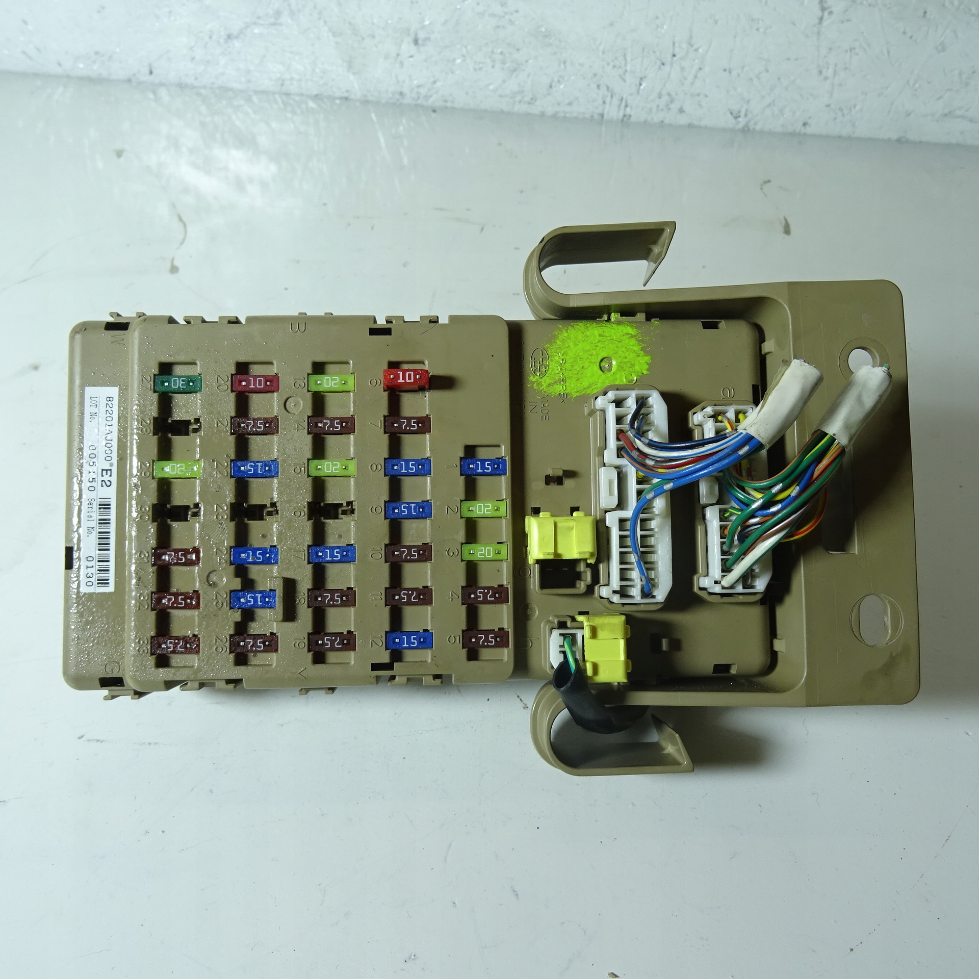 SUBARU OUTBACK 4 Module fusibles 82201AJ000