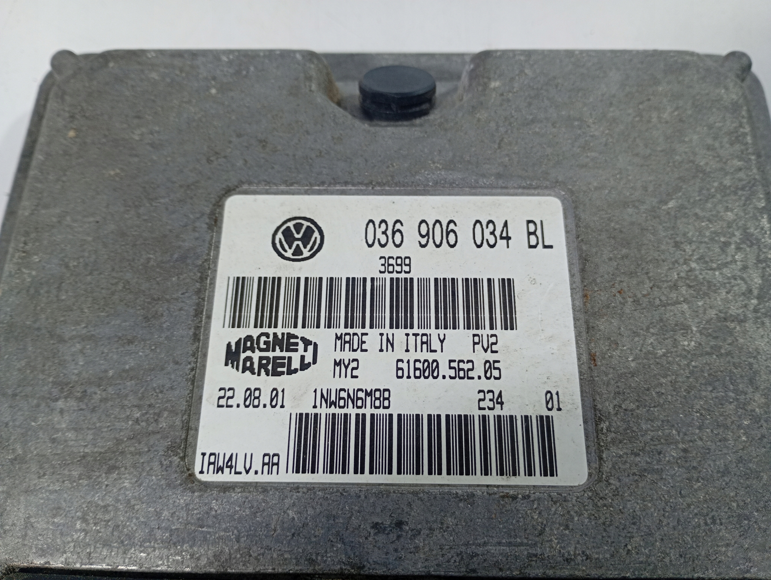 computer Centralina Motore OE 036906034BL SKODA Fabia 1 e 99-07