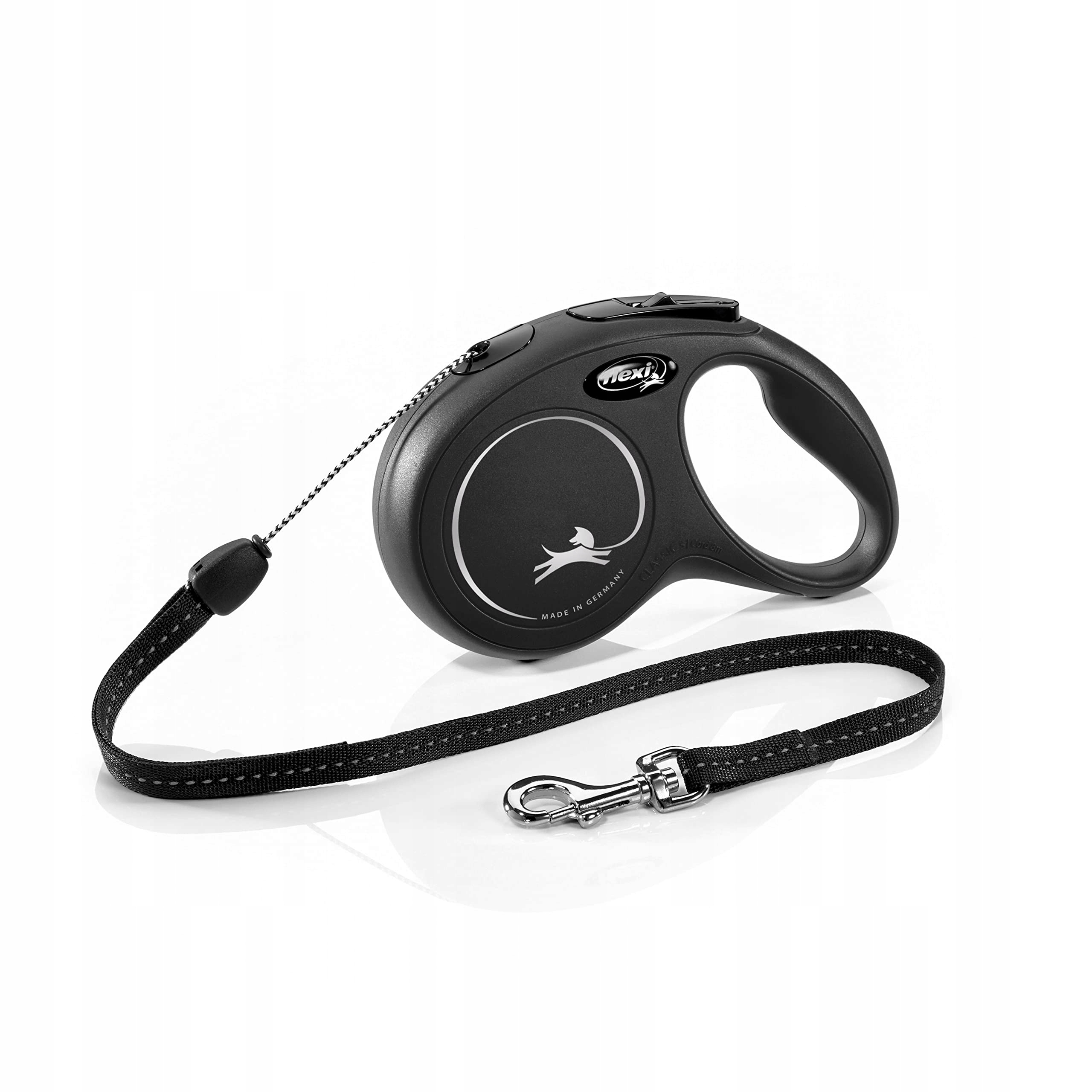 Levně Flexi New Classic Linka S 8m/12kg Černá