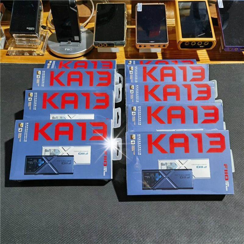 FiiO KA13 портативный усилитель для наушников 3,5 мм 4,4 мм ЦАП