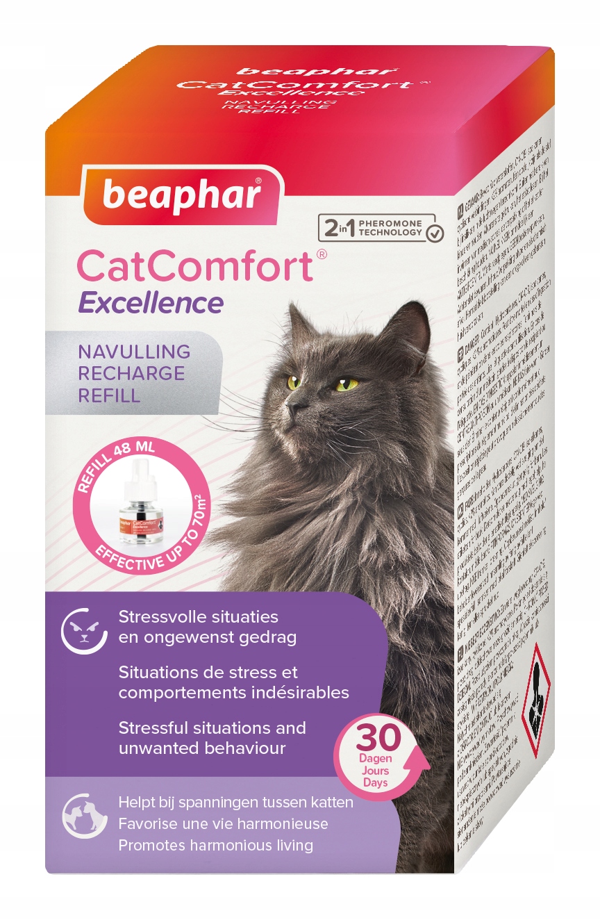 Levně Beaphar Catcomfort Excellence 30DENNÍ Náplň 48 ml