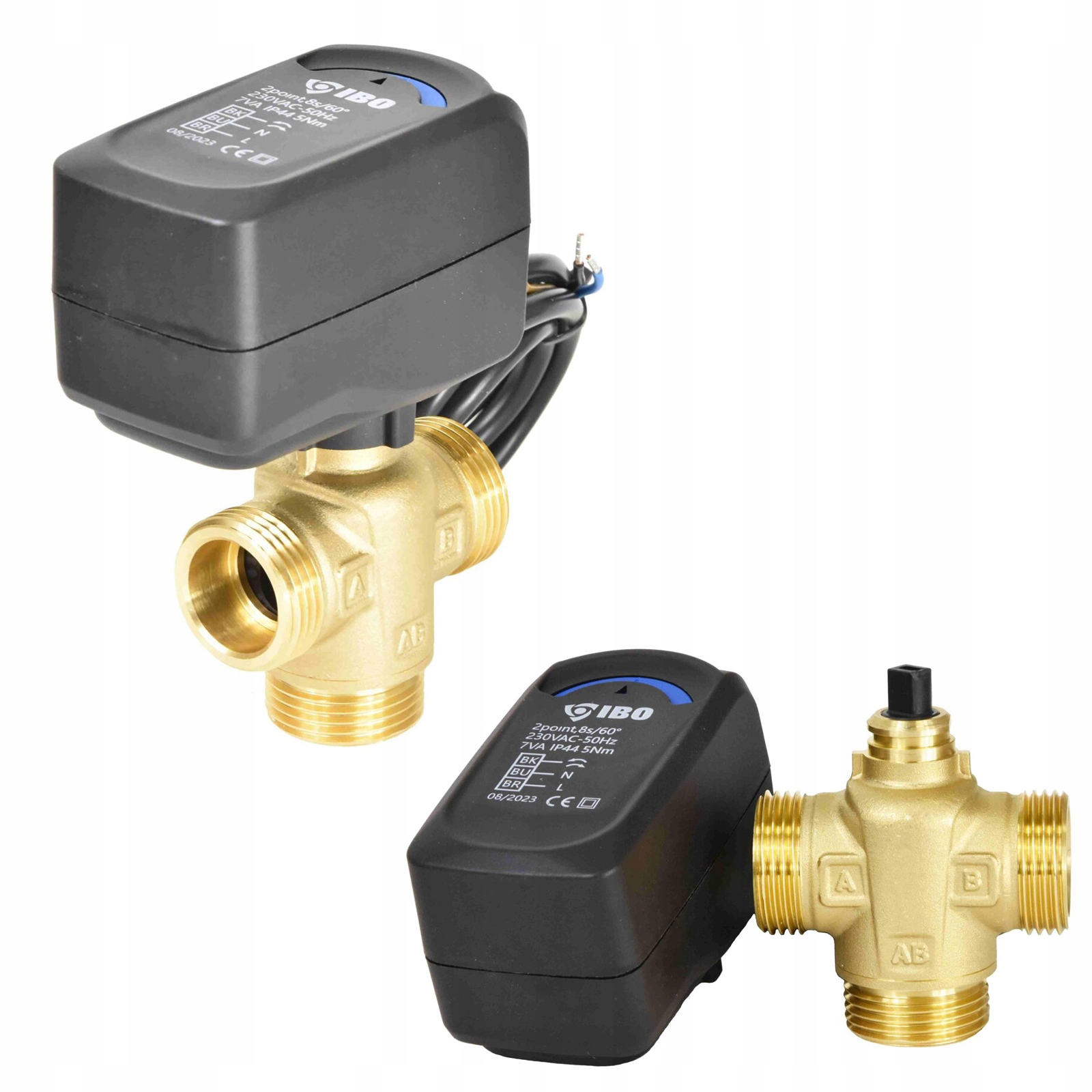 Zawór Ibo 1'' 3-drogowy zawór strefowy Ibo MIX2 230V 1 Cal