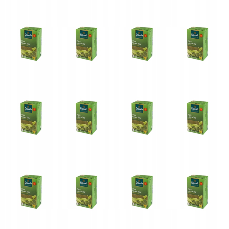 Dilmah Pure Green Tea 20x1,5 g X12