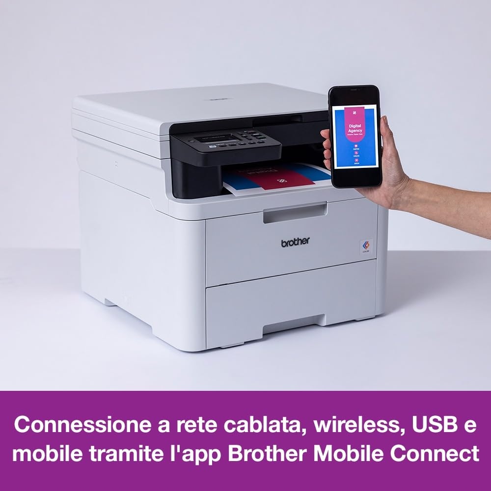 Brother DCP-L3520CDWE EcoPro - kompaktowe urządzenie wielofunkcyjne 3 w 1 — miniatura 4