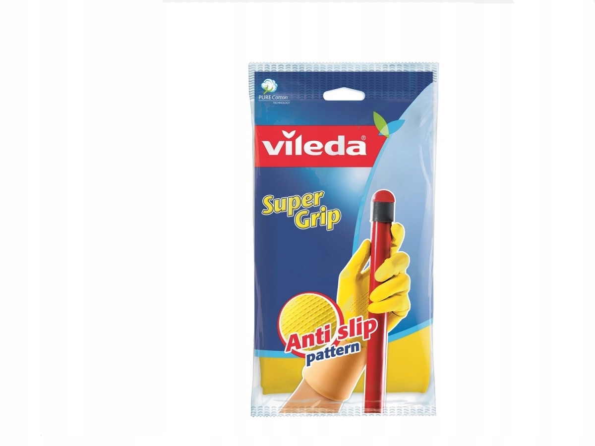 Levně Vileda Rukavice dlouhé gumové Grip M
