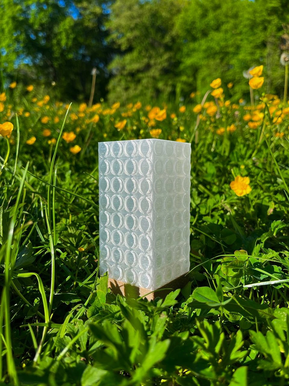 LAMPKA NOCNA BIAŁA CIEPŁA LED Marka bez marki