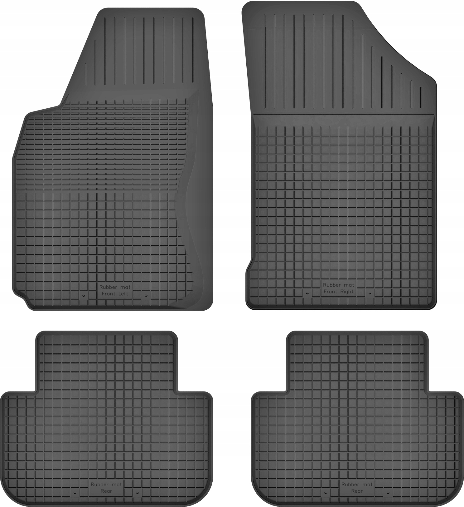 

Dywaniki gumowe wycieraczki do Laguna 2 II 01-07