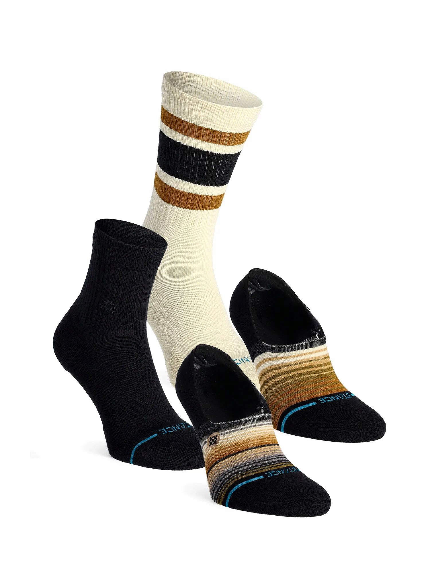 Ponožky Stance Icon Series 3-Pack černé 43-46