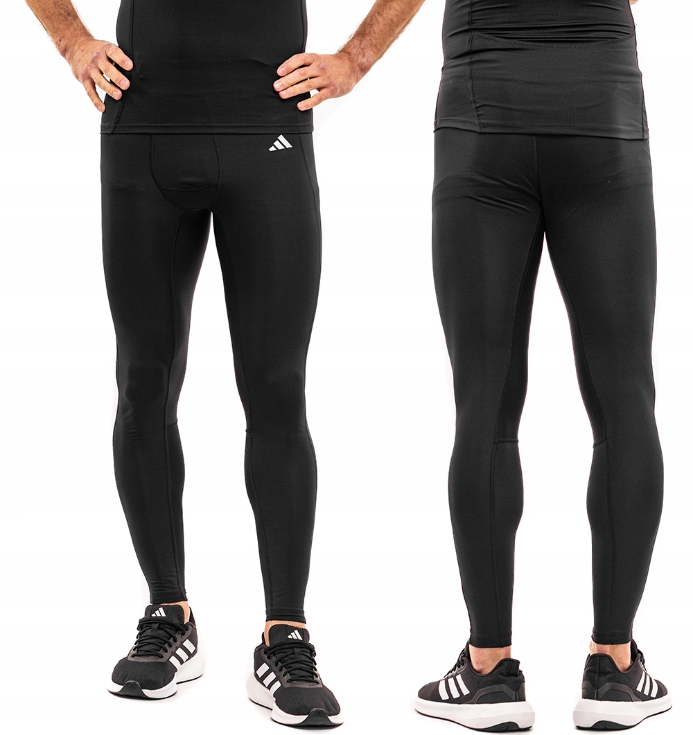 Pánské sportovní legíny adidas Tréninkové Fitness Černé Kompresní M