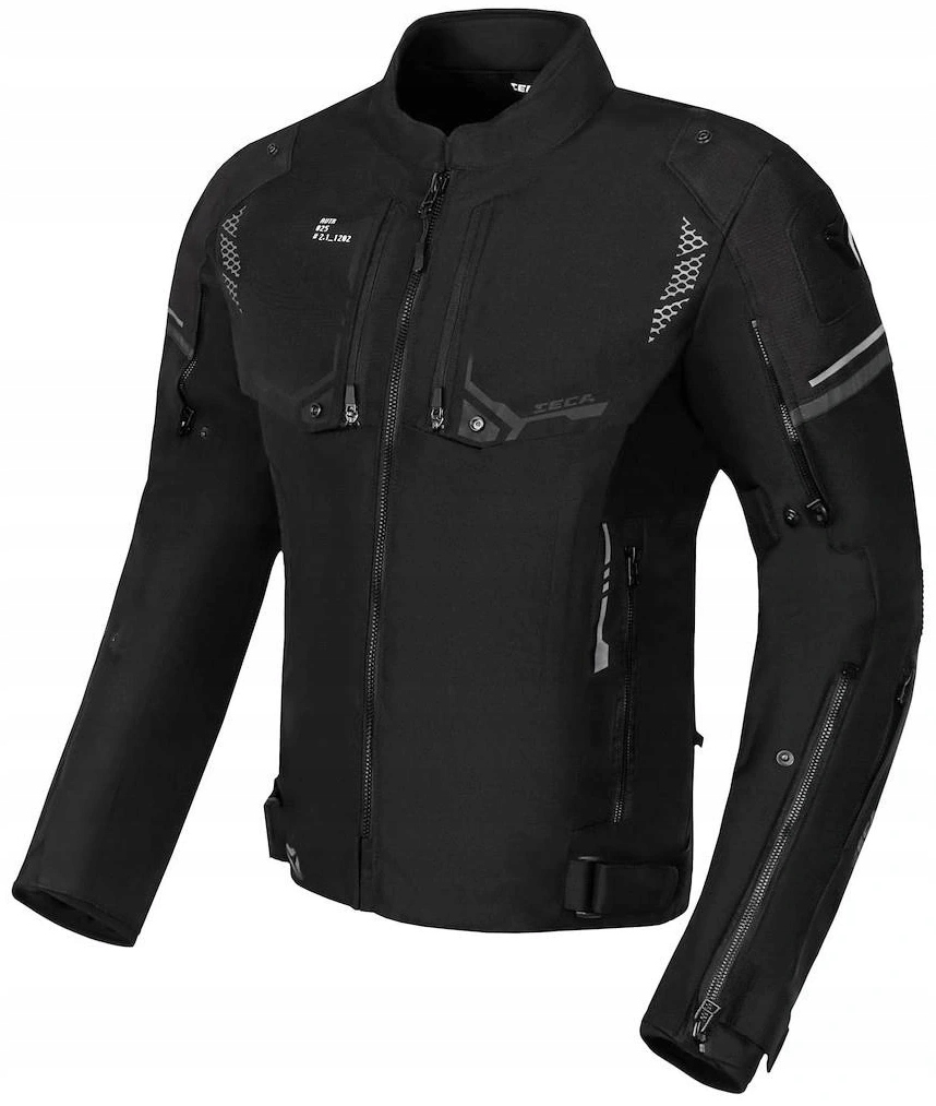 Seca Avatar III Čierna Motocyklová Textilná Bunda S