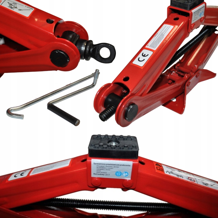 PODNOŚNIK SAMOCHODOWY TRAPEZOWY LEWAREK 1,5T