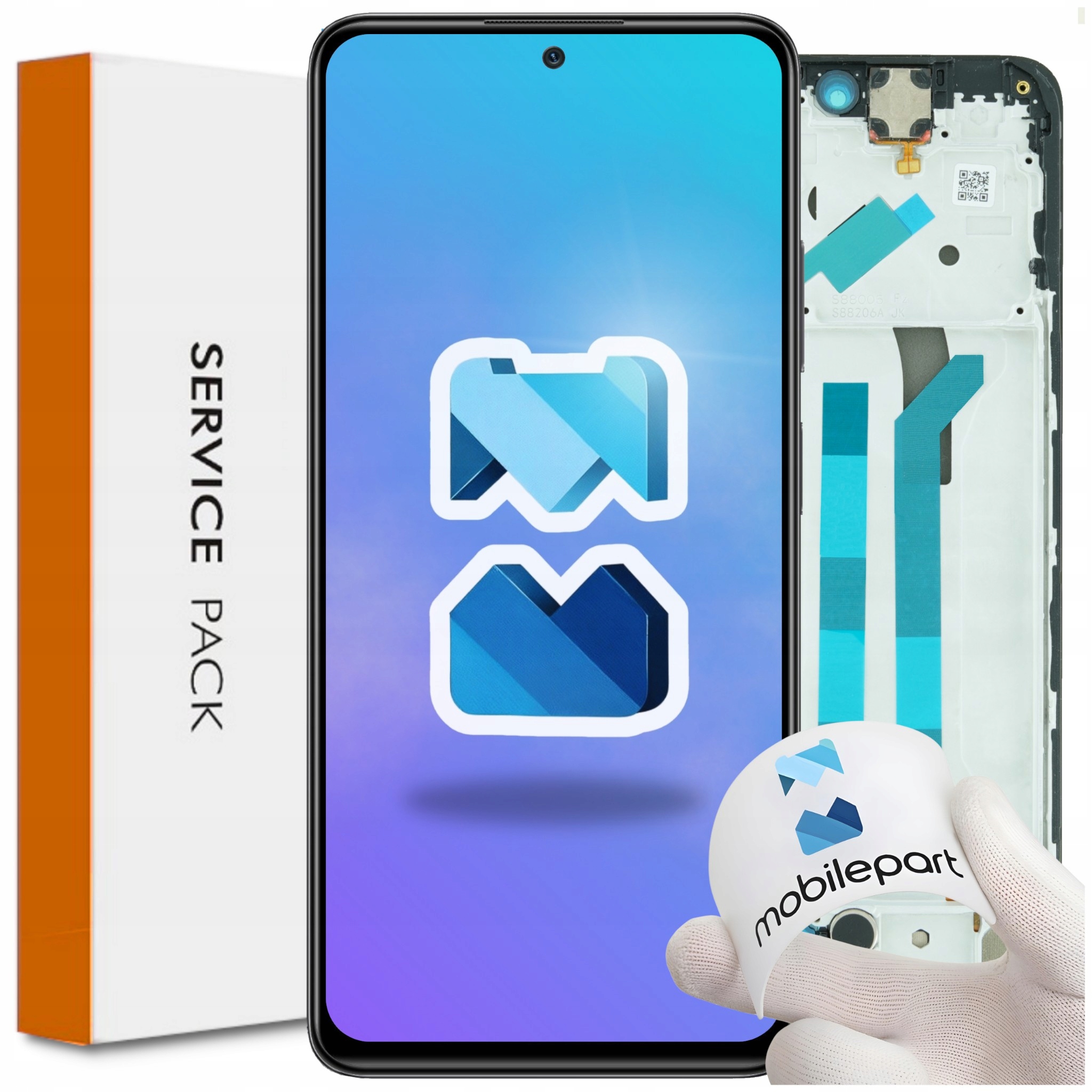 Matryca do Xiaomi Note 11 Pro 5G LCD Ramka Oryginał Mobilepart 2201116SG