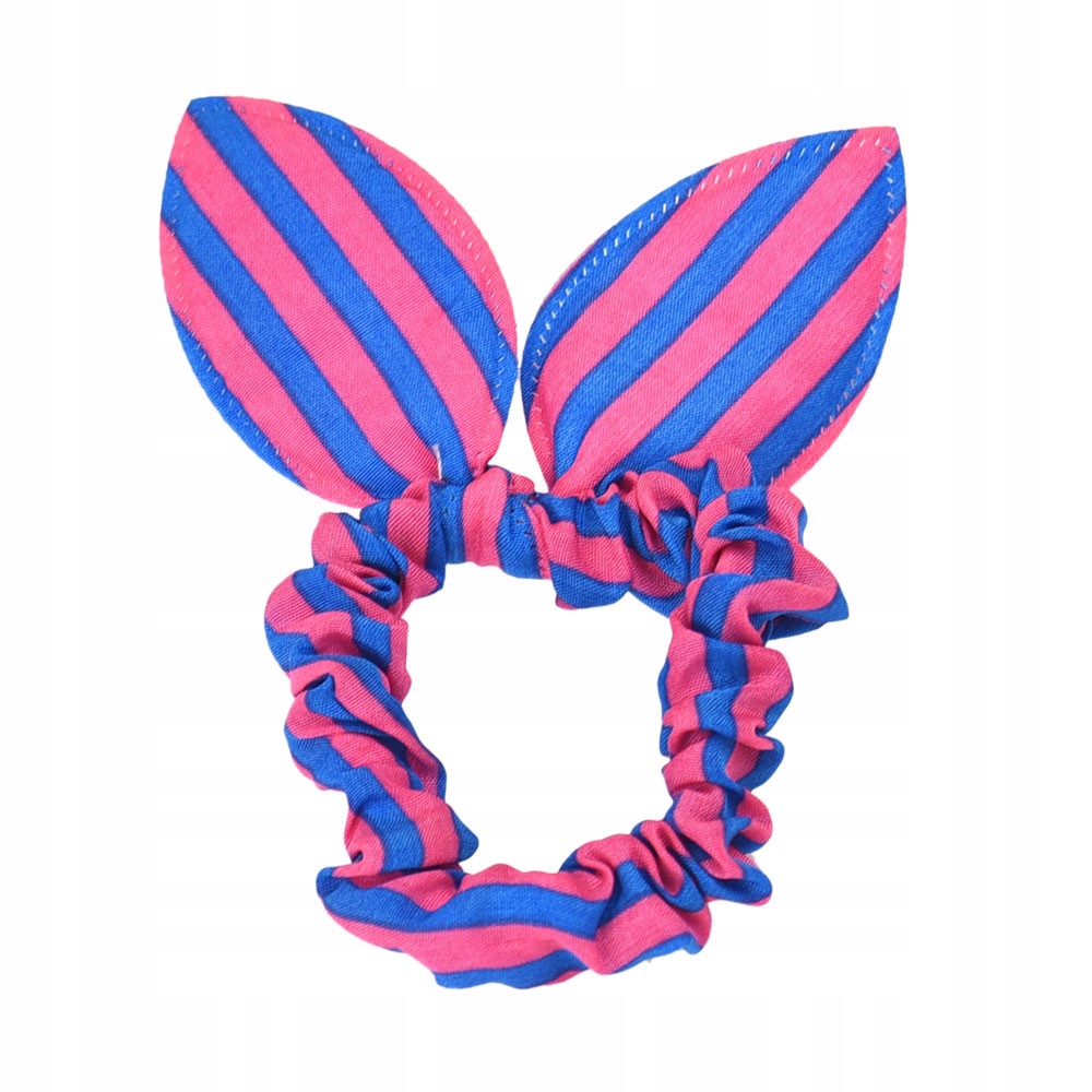 

Gumka Do Włosów Rabbit Kokarda Paski Uszy