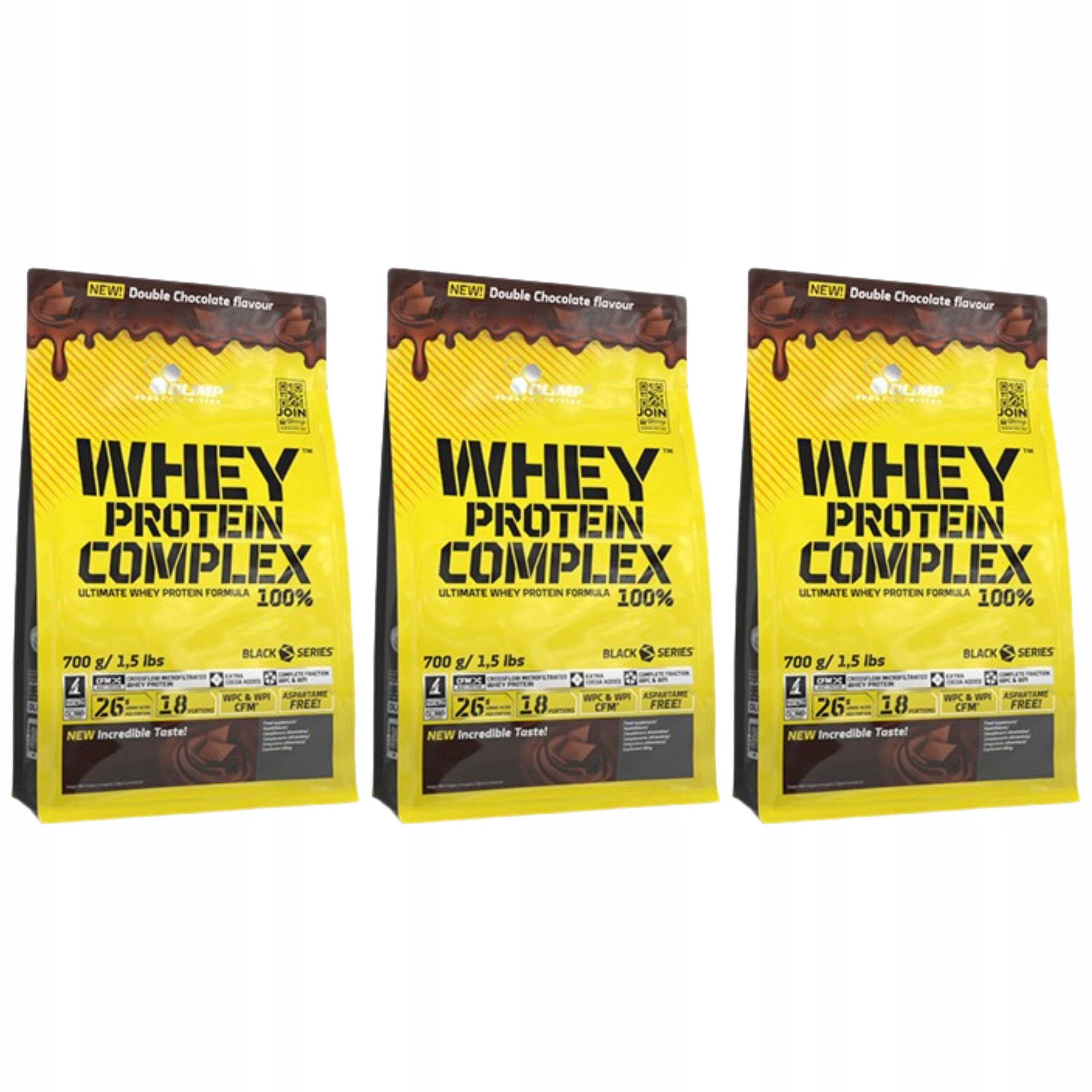 3x Protein Whey Protein Complex 100% izolát Koncentrát 700 g Olimp