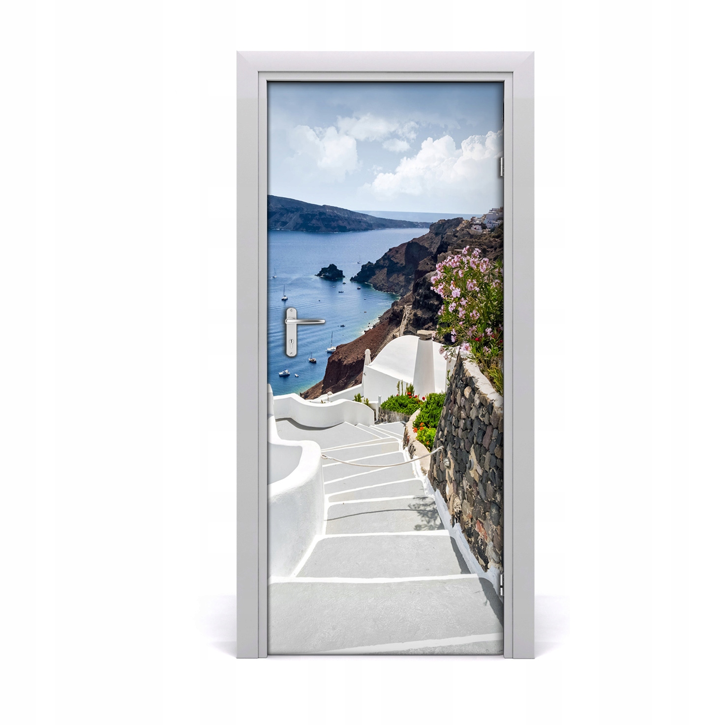

Fototapeta samoprzylepna na drzwi Santorini Grecja