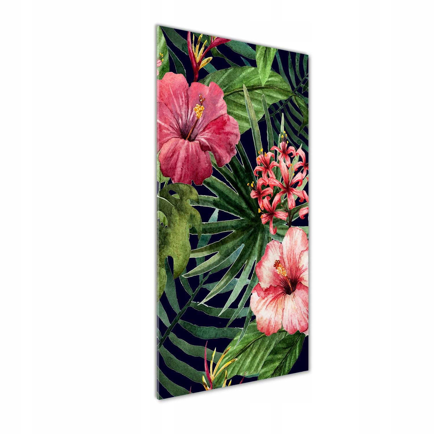 

Foto obraz szkło hartowane Hawajski wzór 50x125 cm