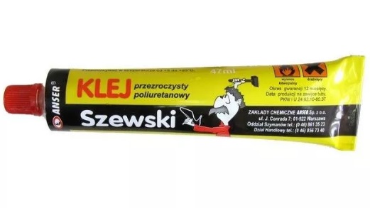 

Klej do obuwia butów gumy skóry Szewski 47 ml