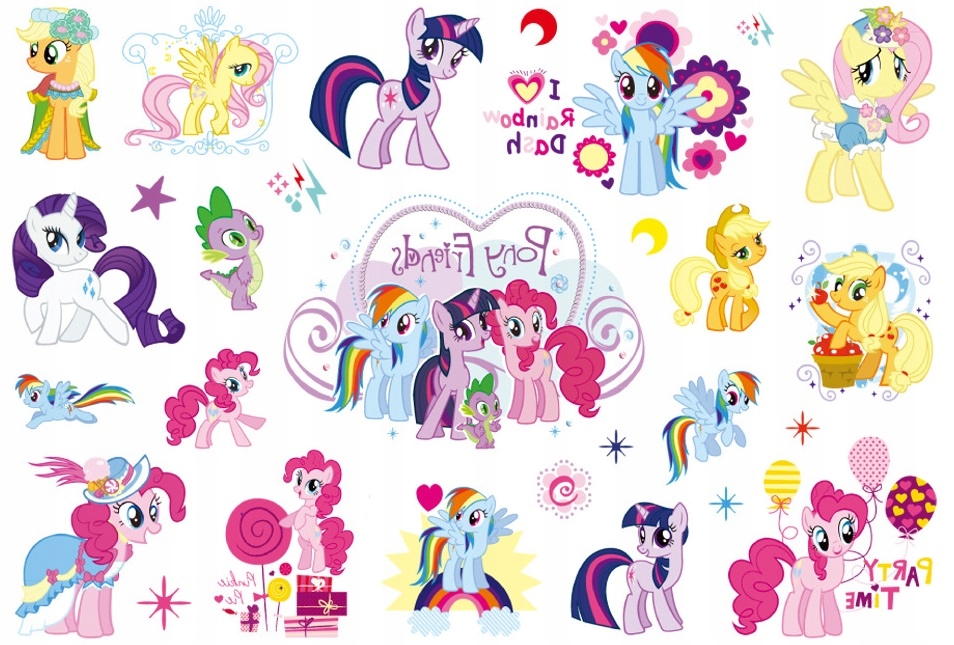 

Tatuaże Zmywalne Dla Dzieci My Little Pony CG073