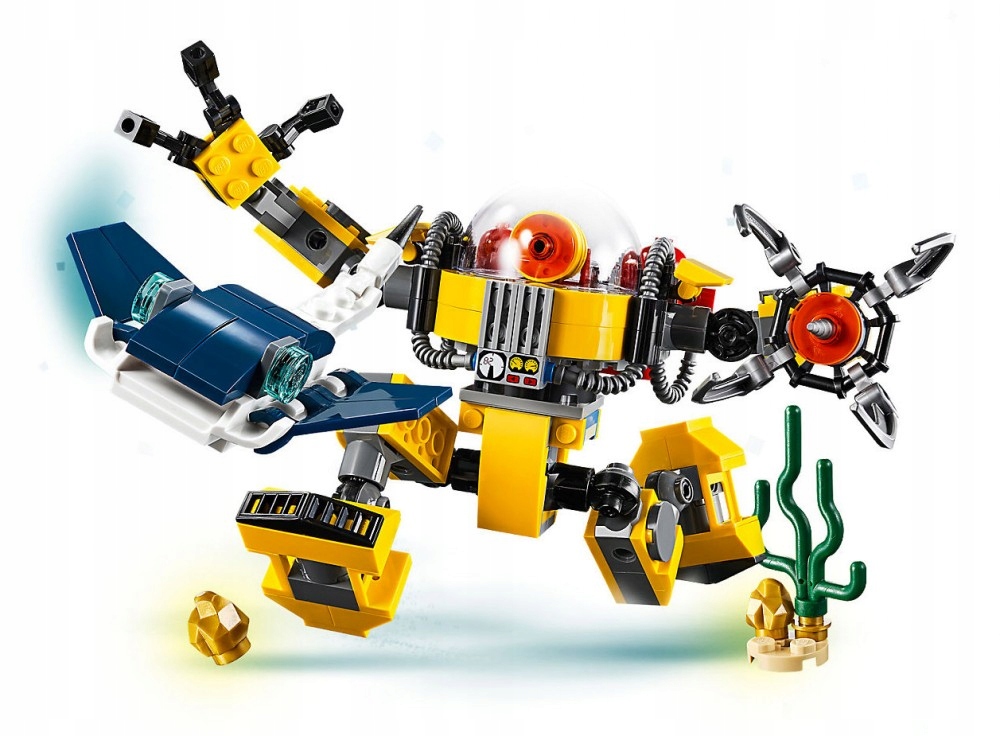 LEGO KLOCKI CREATOR 31090 PODWODNY ROBOT Numer produktu 31090