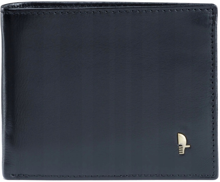 PU27 portfel męski Puccini skórzany poziomy skóra Murano, w pudełku