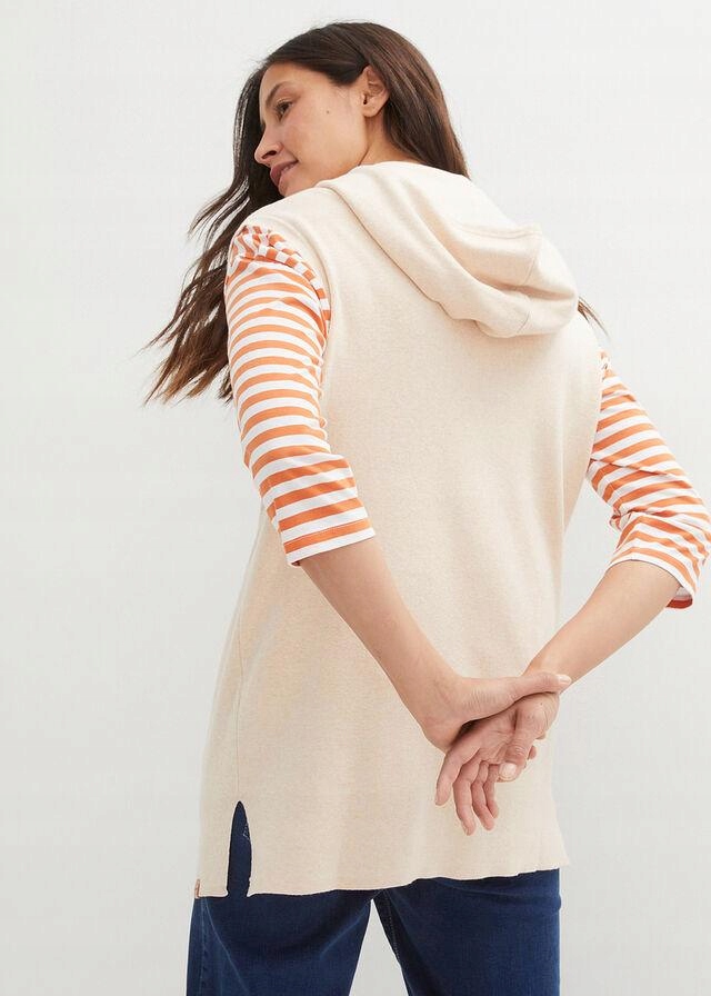 KAMIZELKA Z KAPTUREM__48 Marka Bonprix