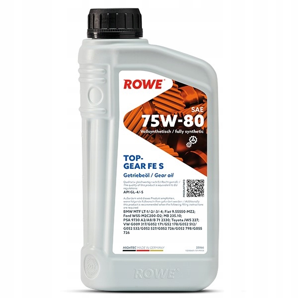 

Olej Przekładniowy Rowe Fe Sae 75W-80 75W80 S 1L