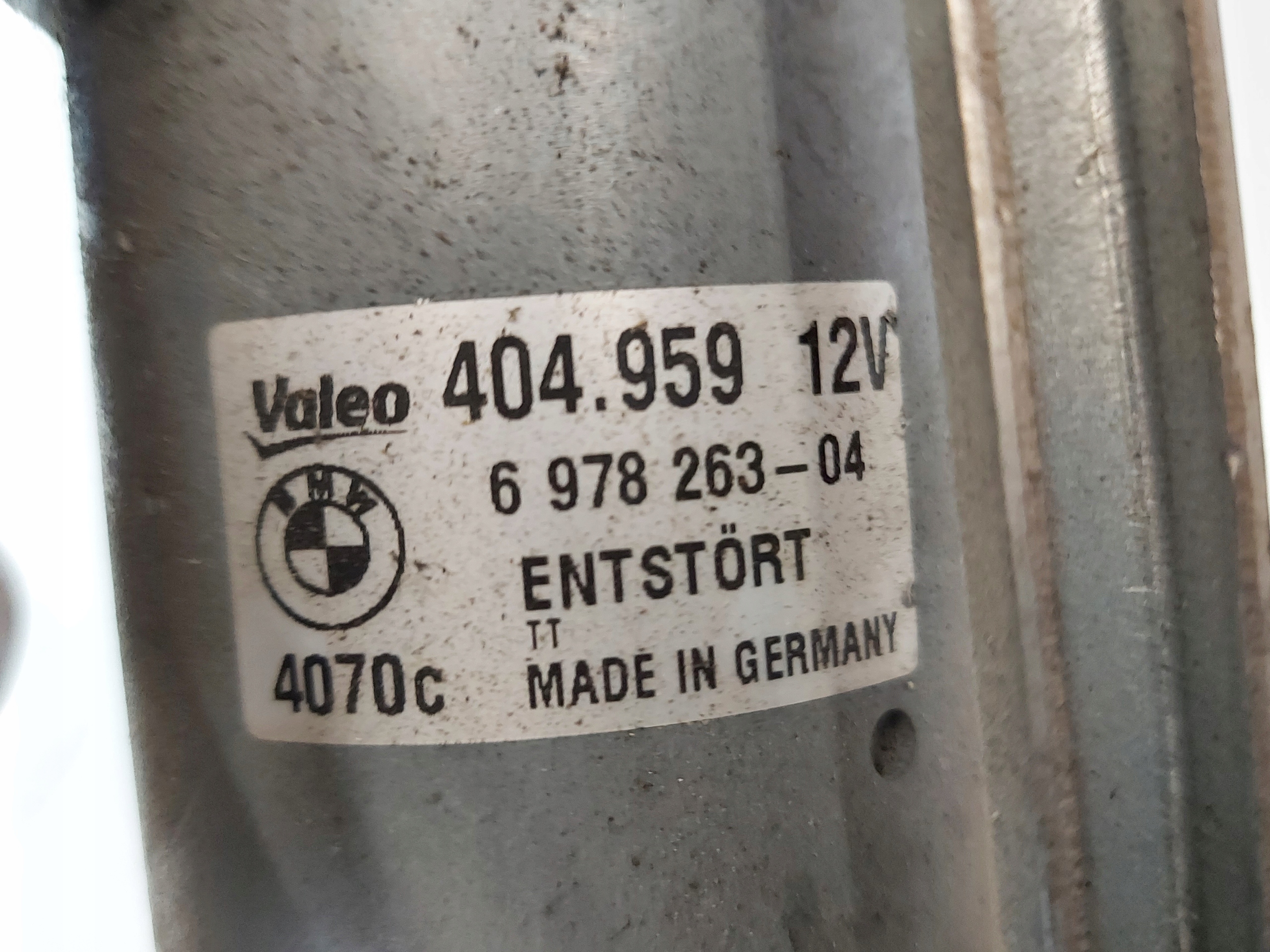 Wischergestänge BMW E91 7161711 vorne