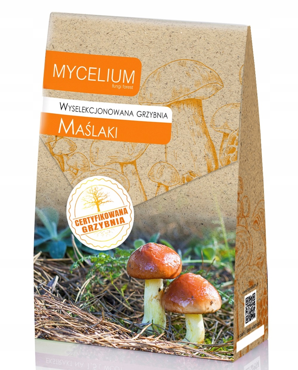 

Maślaki 120ml grzyby, Certyfikowana grzybnia