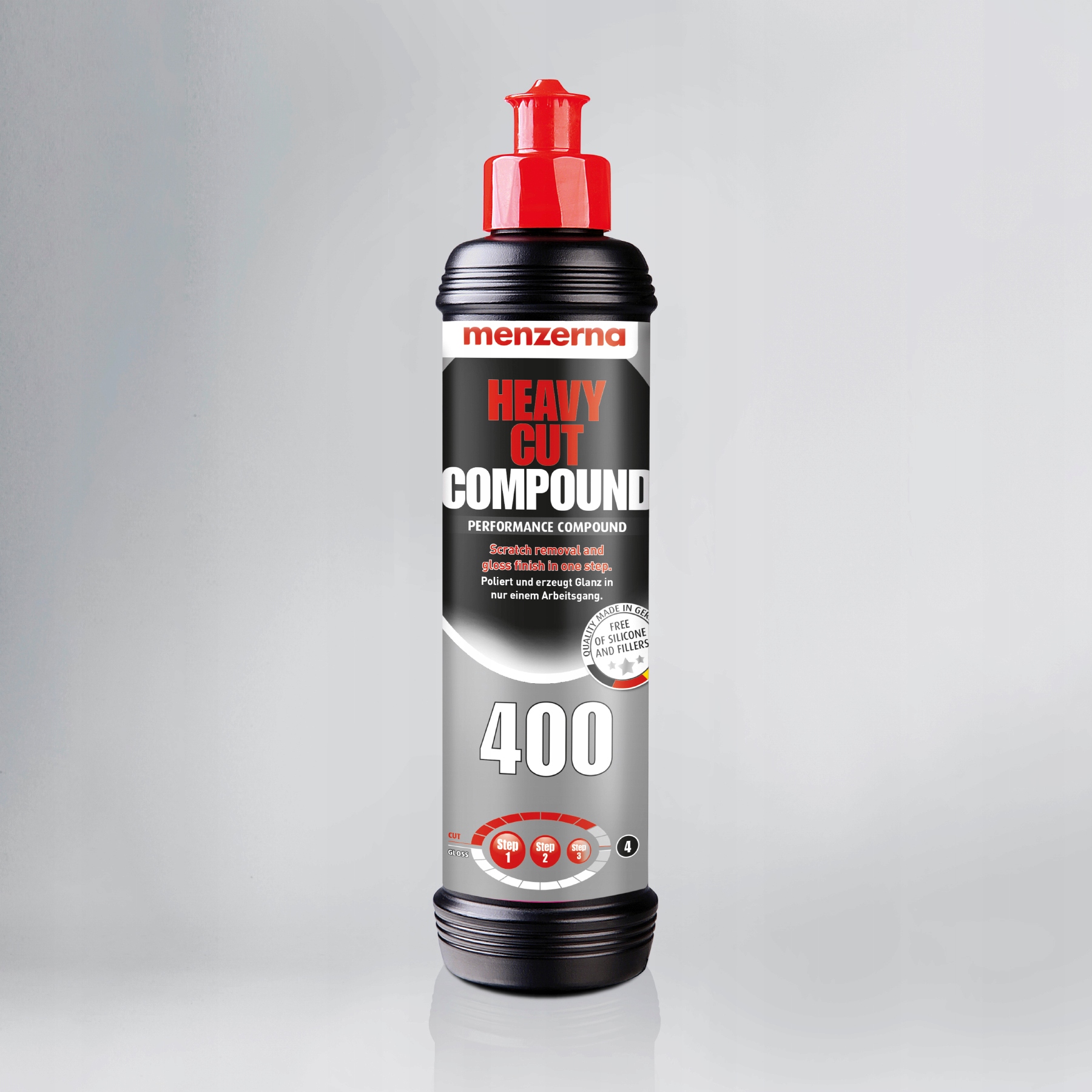 Pasta Polerska Menzerna HCC 400 Pad Polerski Twardy + Ipa Cleaner Producent Menzerna