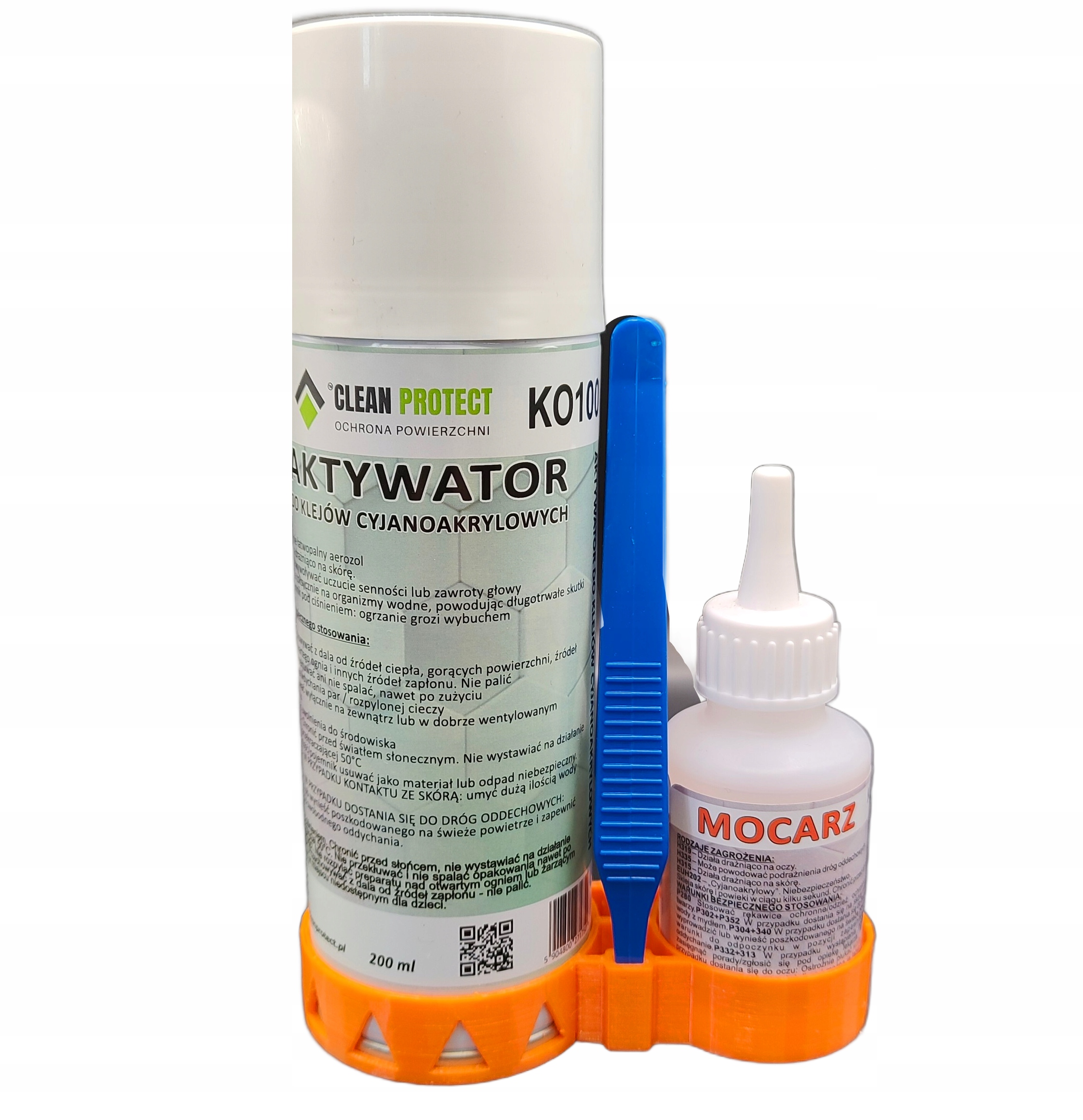 

Klej cyjanoakrylowy Mocarz 50ml Rzadki Aktywator