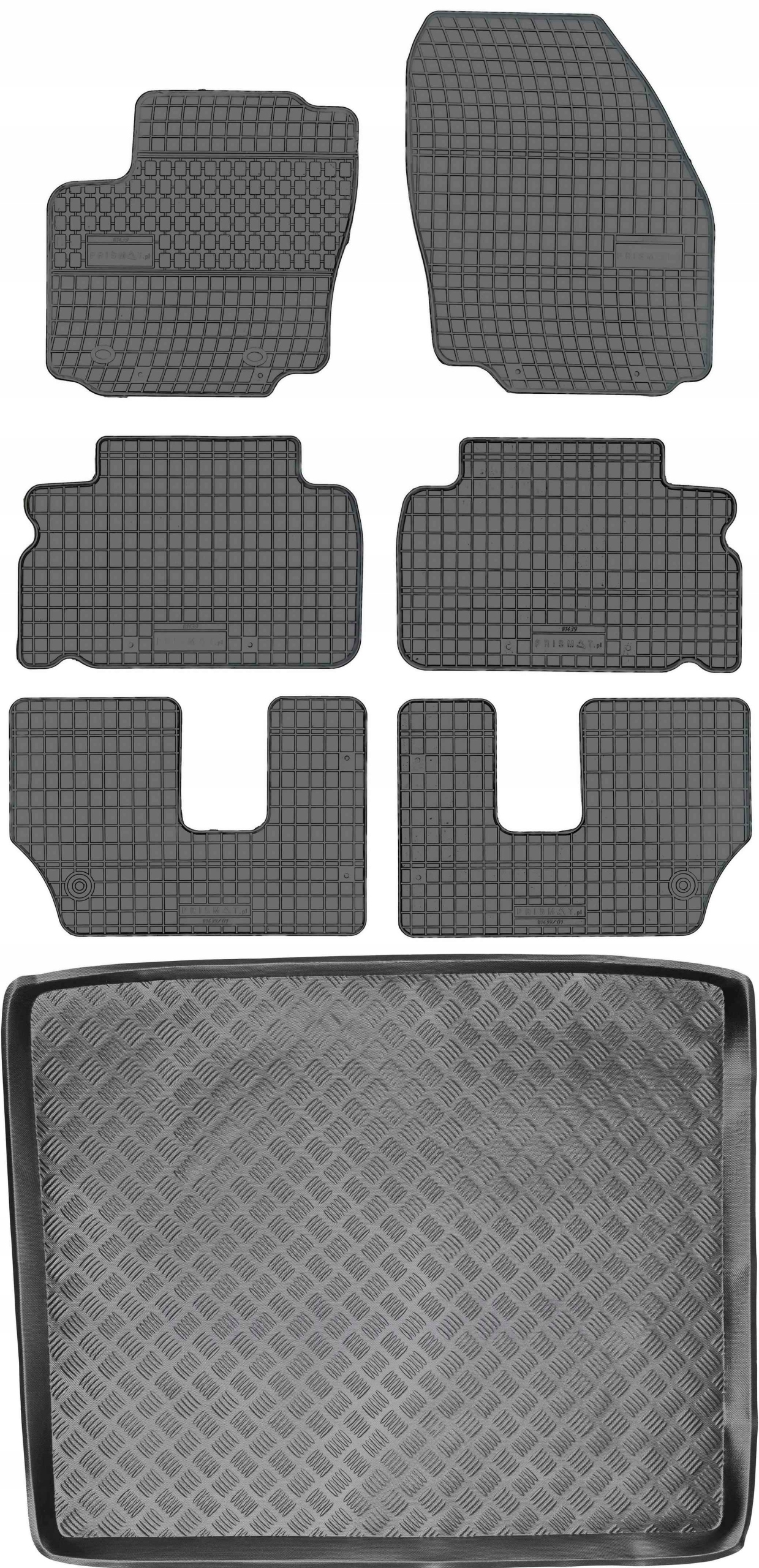 

Ford S-Max I Van 7os 2006-2010 Dywaniki mata