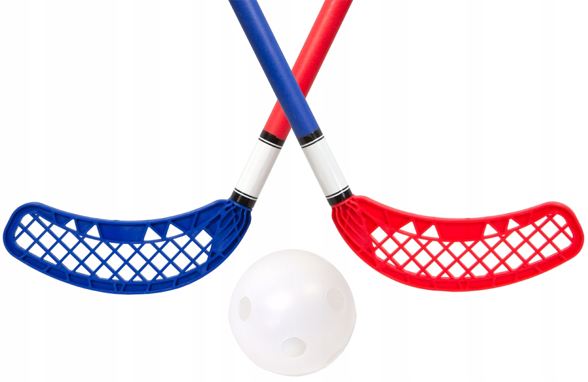 Zestaw do unihokeja 2 bramki + 2kije + PIŁKA + POMPKA Kod producenta 1007632