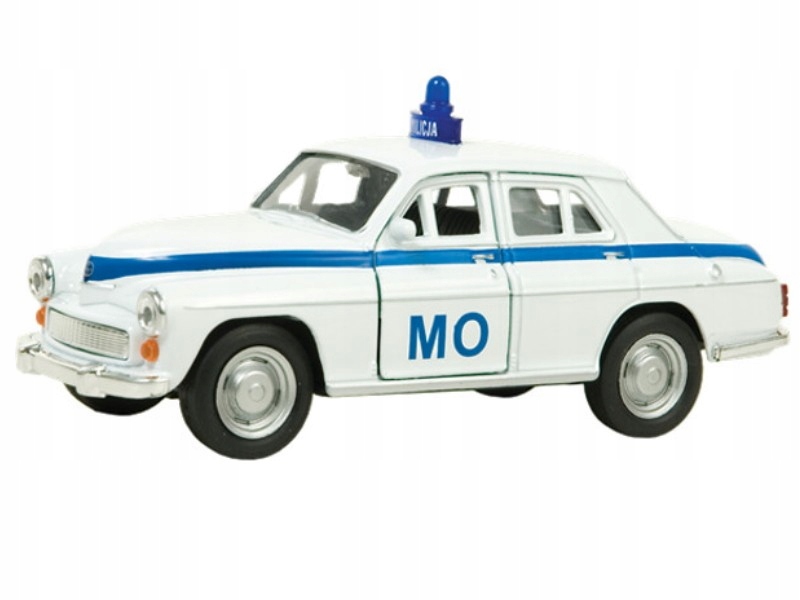 

Warszawa 224 Model Metal Welly 1:34 Milicja