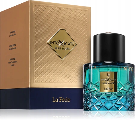 Oryginalne Arabskie Khadlaj La Fede Intoxicate Blue Elixir Ekstrakt 100ml