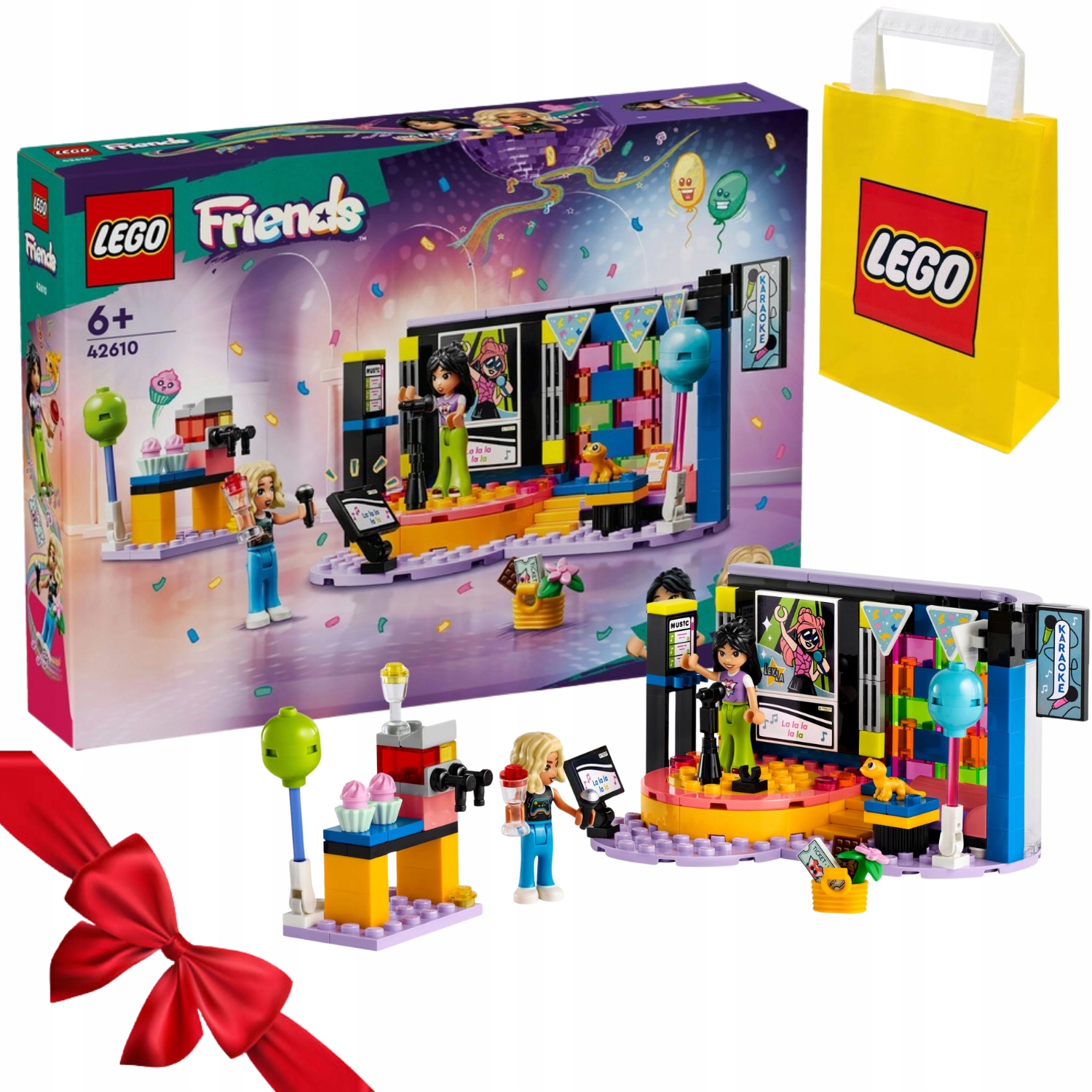 Zestaw Klocki Lego Friends Impreza Z Karaoke 196 Elementów 6 Lat