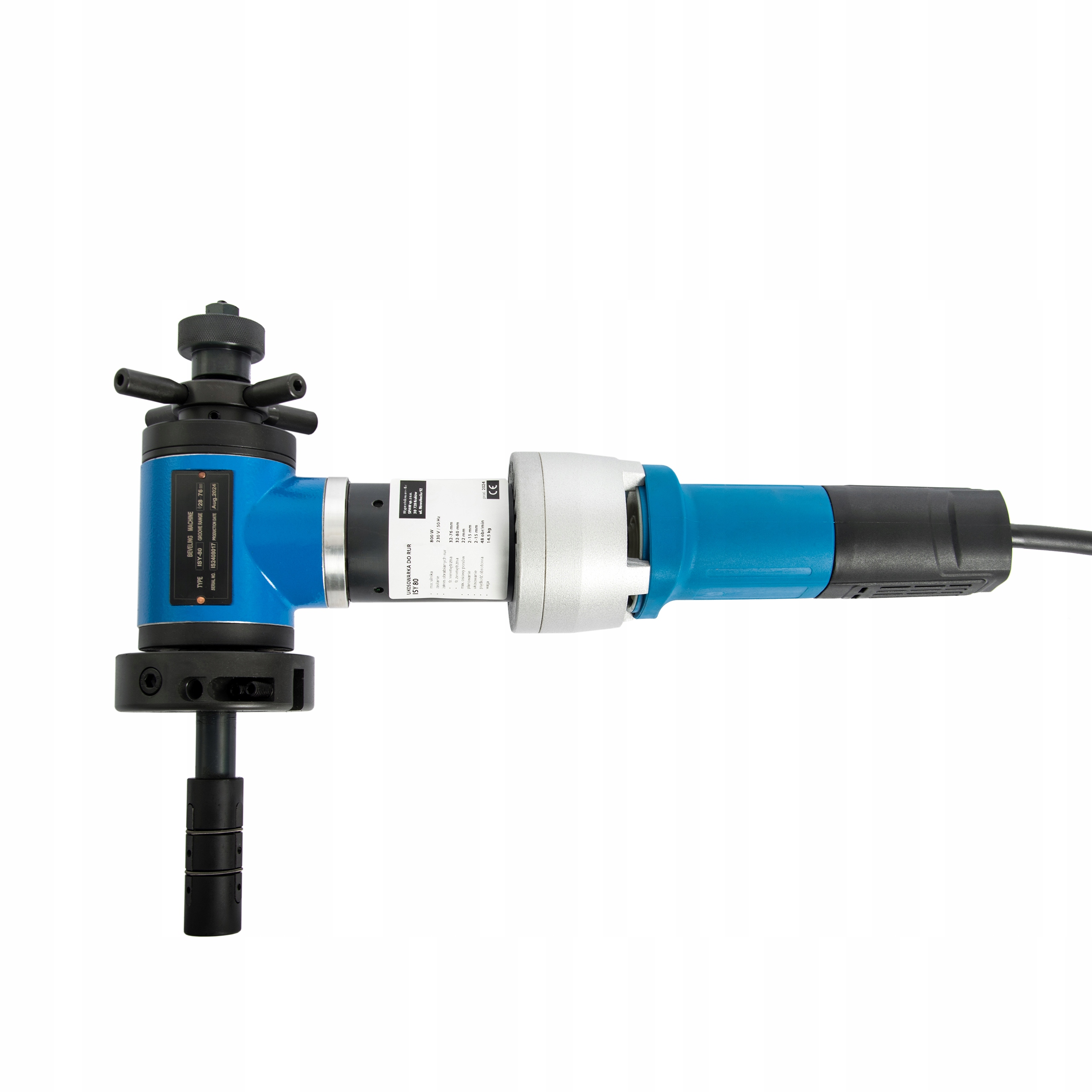 Okrajová frézka na trubky Magnum fi 32-80 mm 230V ISY80 Nt Isy