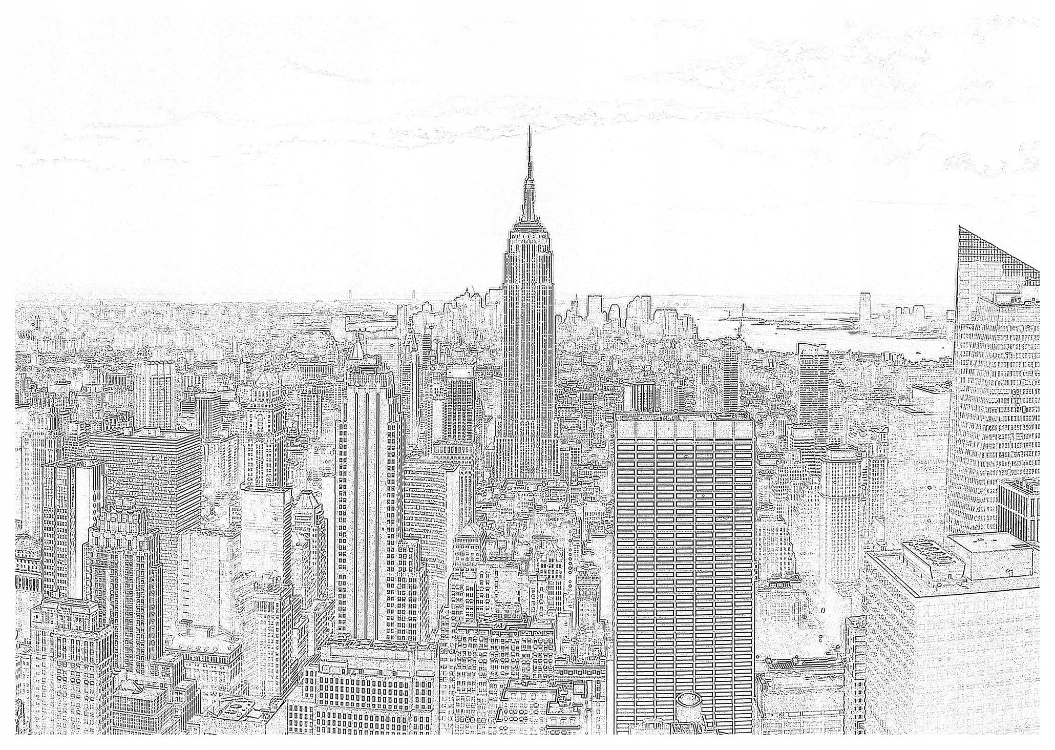 Fototapeta Mrakodrapy Mesto Panoráma Moderná krajina 416x254 lepidlo