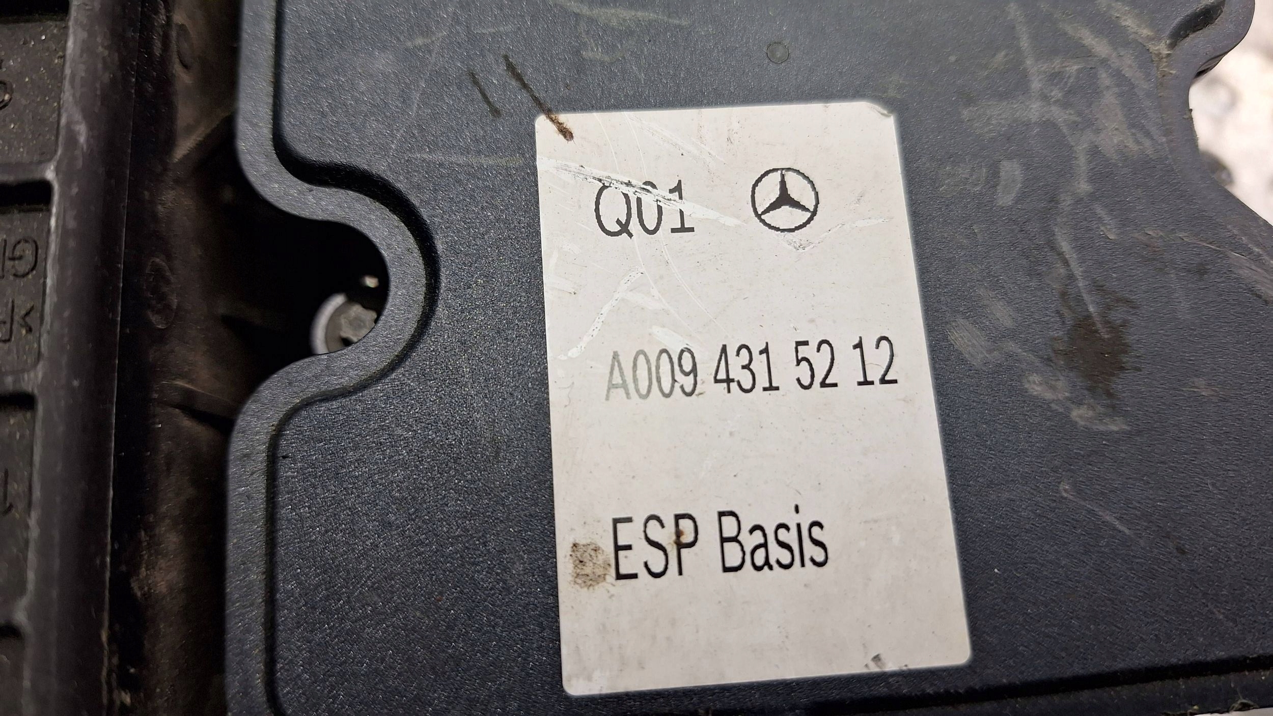 Pompe Unité de contrôle ABS A0094315212 MERCEDES B W246 A W176 W117 GLA W156