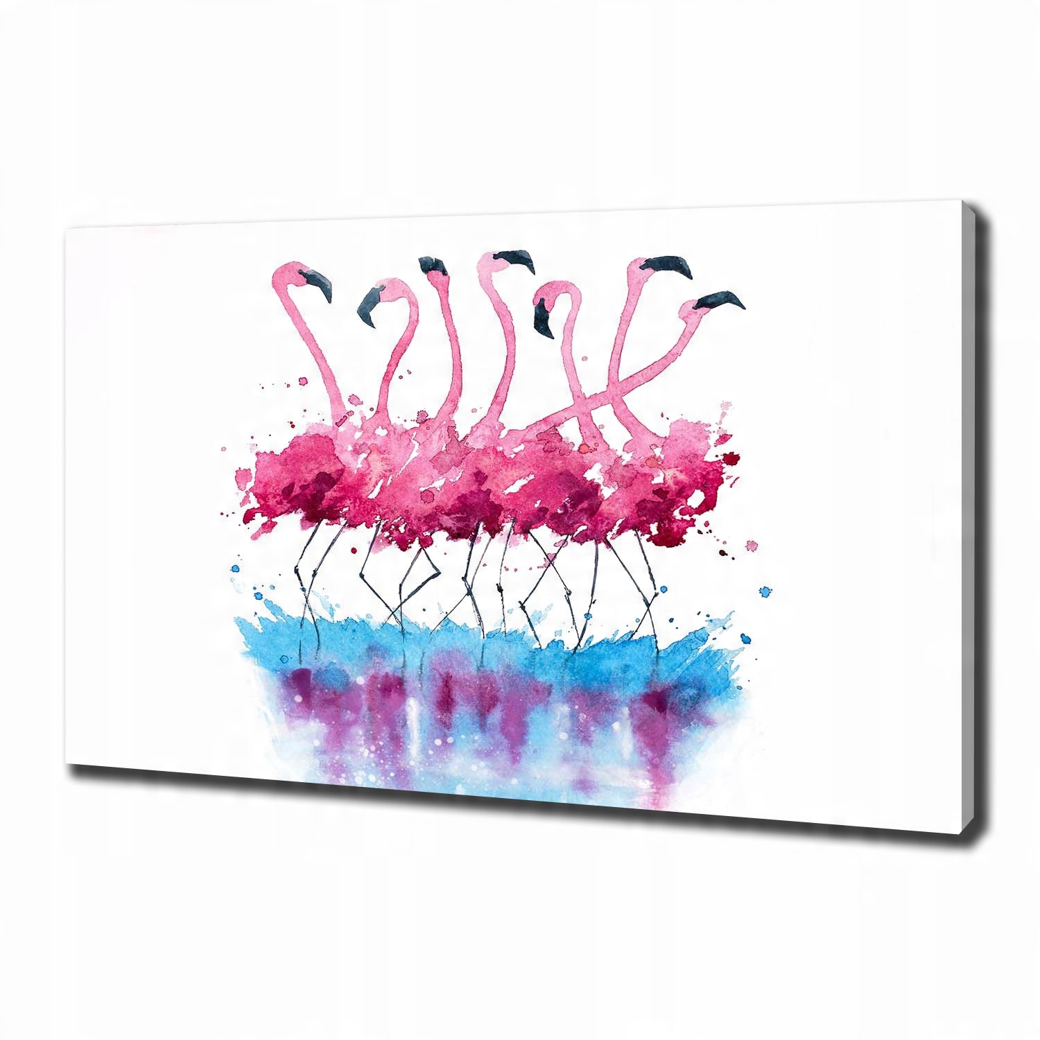 

Foto obraz canvas na ścianę Flamingi 100x70 cm