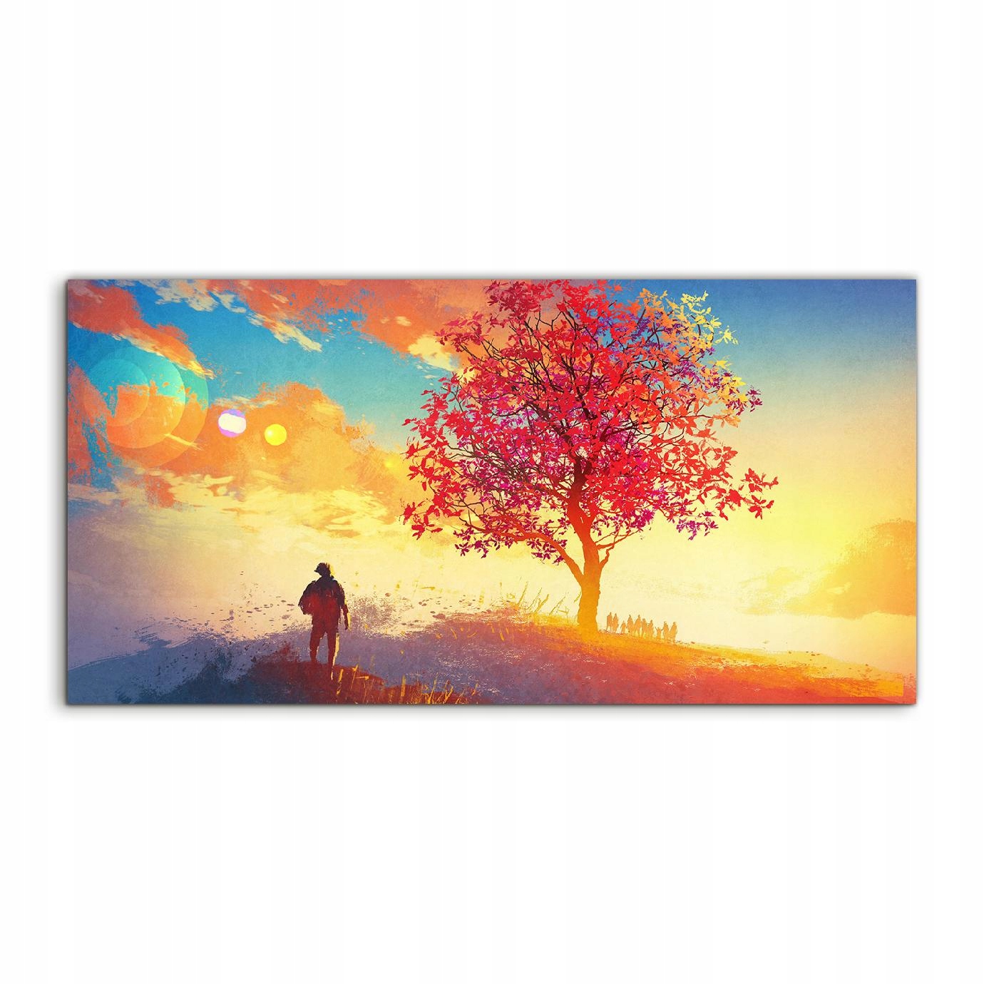 Fotoobraz 100x50 ako darček Jeseň Hory Stromy Les