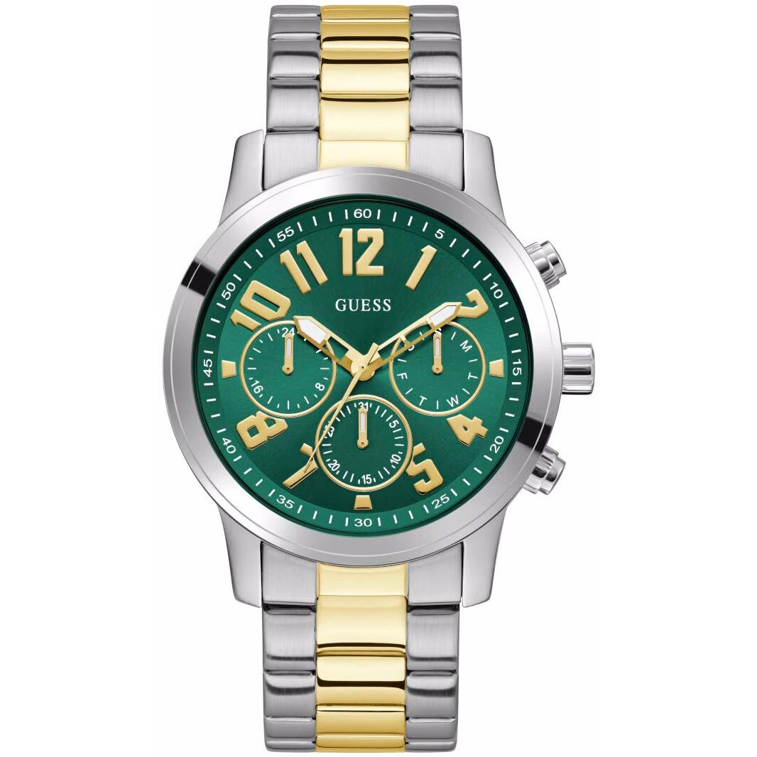 Pánské Hodinky Guess GW1006G4 stříbrný náramek