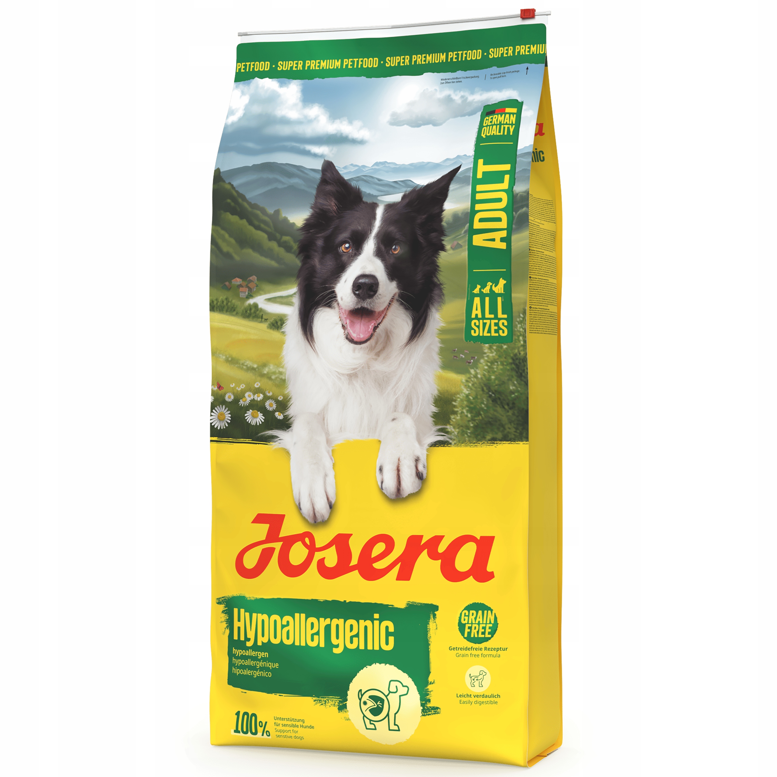 Levně Josera Adult Hypoallergenic 12,5 kg Krmivo pro psy bez obilovin Hypoalergenní