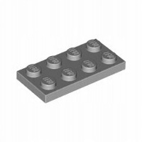 

Lego Płytka 2x4 LBGray 3020 4211395 1szt New